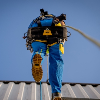 rischi relativi ai lavori su fune