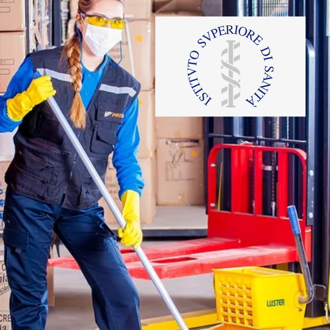 Indicazioni per la sanificazione: da ISS un rapporto in costante  aggiornamento. :: CANTIERE PRO :: Sicurezza in cantiere