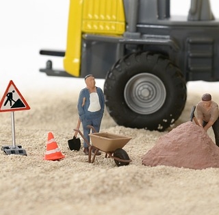 zona di accesso al cantiere